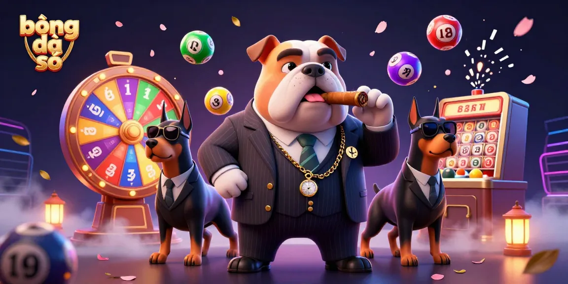 Bet on bóng đá số with engaging characters, lottery elements and dynamic gaming visuals.