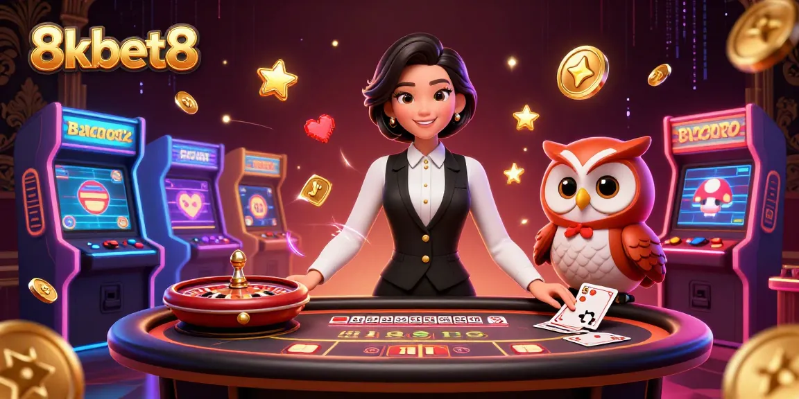 Experience excitement with 8kbet8 baccarat, featuring lively dealers and dynamic gaming elements.