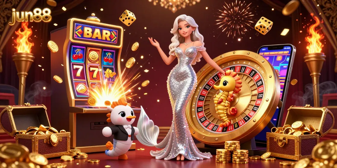 Experience the thrill of jun88 with captivating casino action and vibrant gaming elements.
