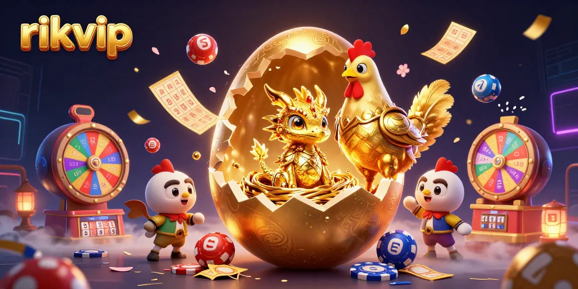 Experience the excitement of winning at rikvip with golden gaming treasures and dynamic lottery elements.