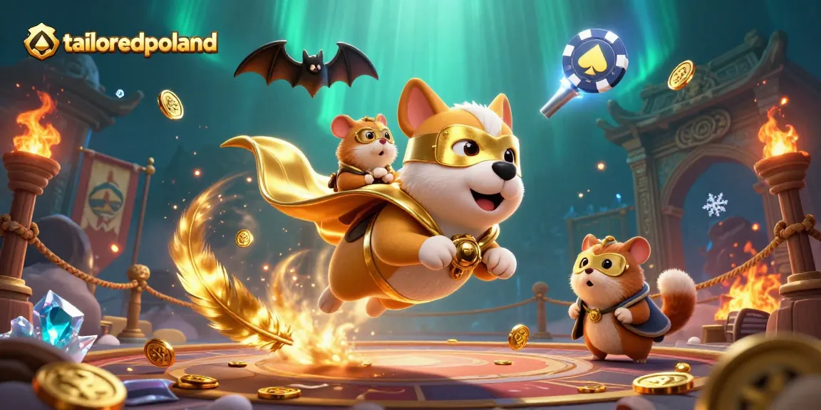Engage with tailoredpoland's exciting gaming universe featuring a heroic canine and his rodent ally.