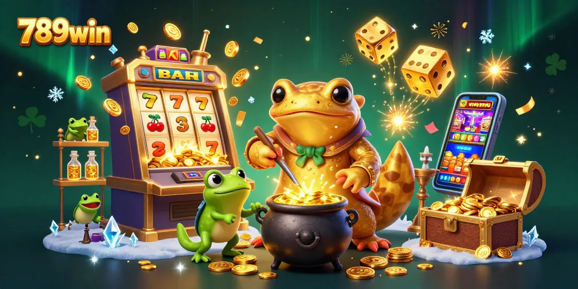 Experience thrilling gameplay at 789win with a vibrant casino scene featuring gold coins and jackpot excitement.