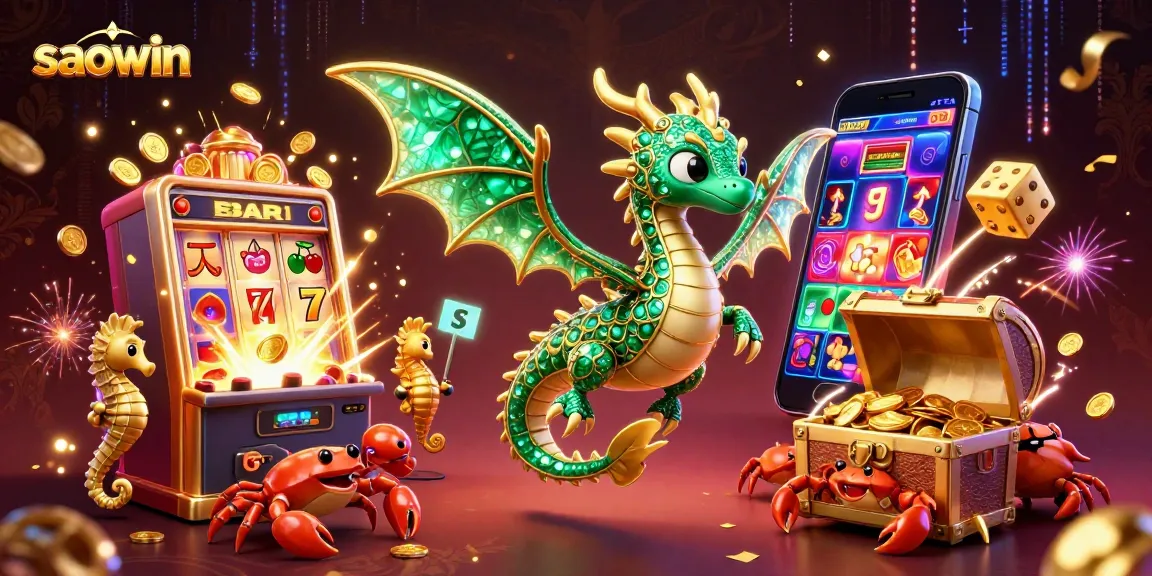 Experience thrilling gameplay at saowin with legendary treasures and dazzling slot machines.