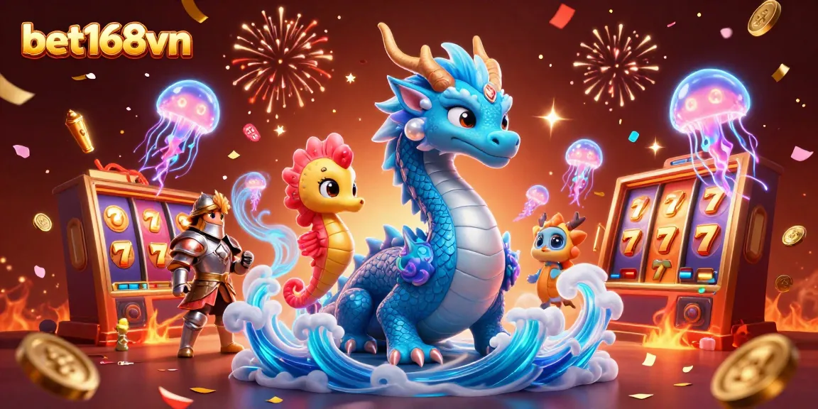 Engage with bet168vn by winning big on 3D slot games amid a magical underwater world.