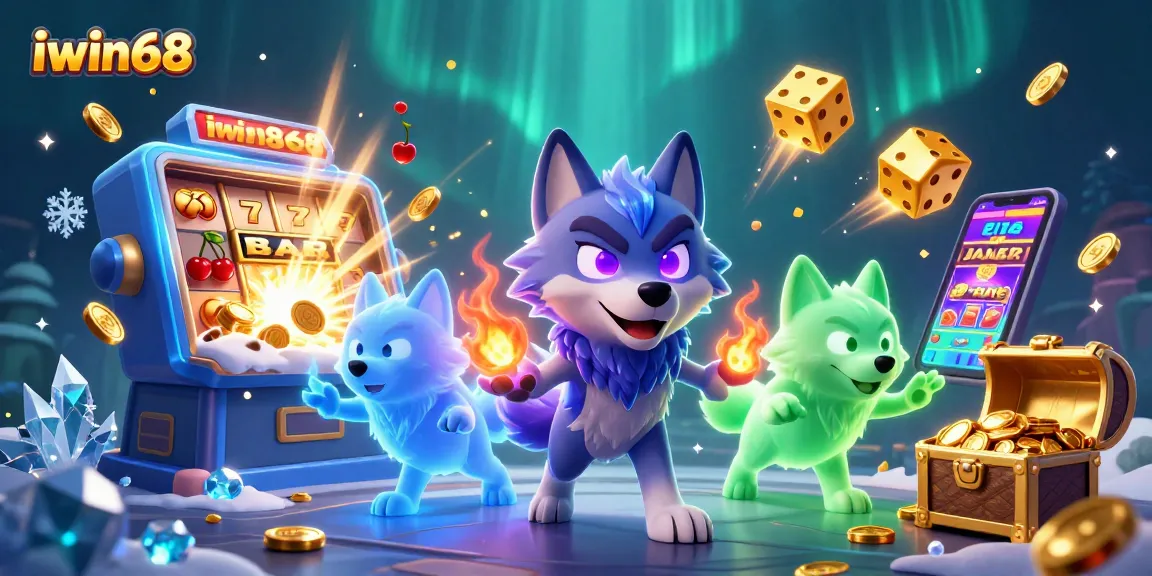 Experience the excitement of iwin68 with dynamic visuals of jackpots and vibrant casino games.