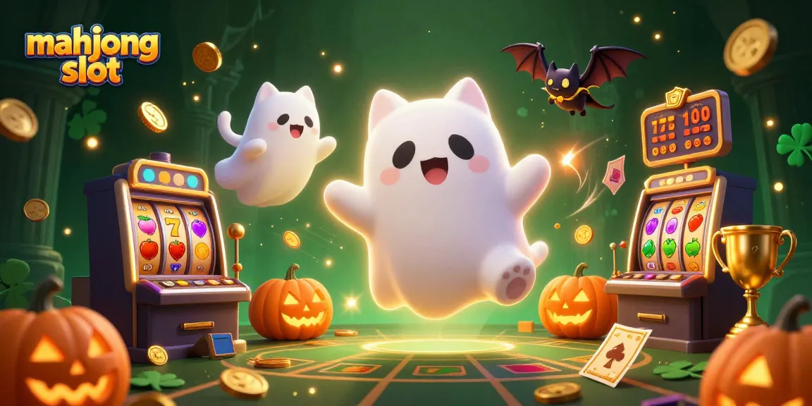 Engage with the thrilling mahjong slot experience in a haunted casino realm
